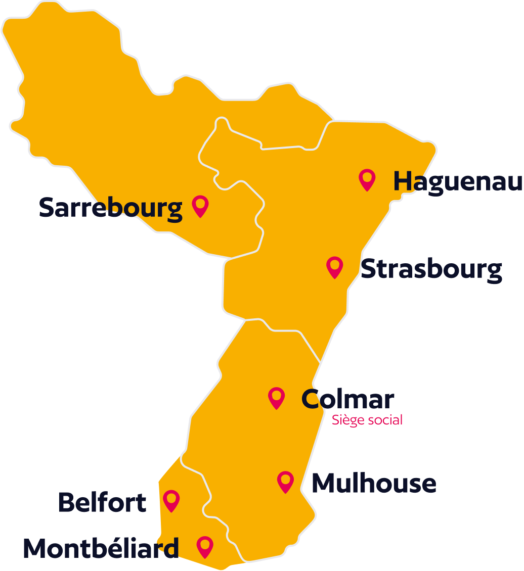 nos zones d'intervention - alsace service